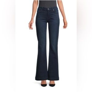7 For All Mankind Dojo 7FAM Flare Jeans Blue/Black- Size 23 NWT